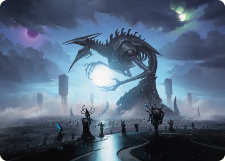 Blue Sun's Zenith Art Card [Phyrexia: All Will Be One Art Series] | Good Games Adelaide SA