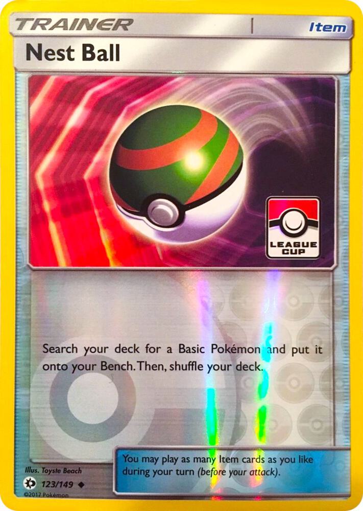 Nest Ball 123 149 League Cup 123/149 (League & Championship Cards)  - Reverse Holofoil | Good Games Adelaide SA