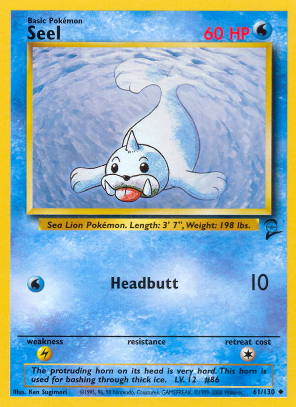 Seel (61/130) [Base Set 2] | Good Games Adelaide SA