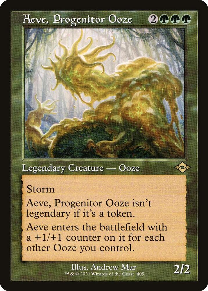 Aeve Progenitor Ooze Retro Frame 409 (Modern Horizons 2)  - Foil | Good Games Adelaide SA