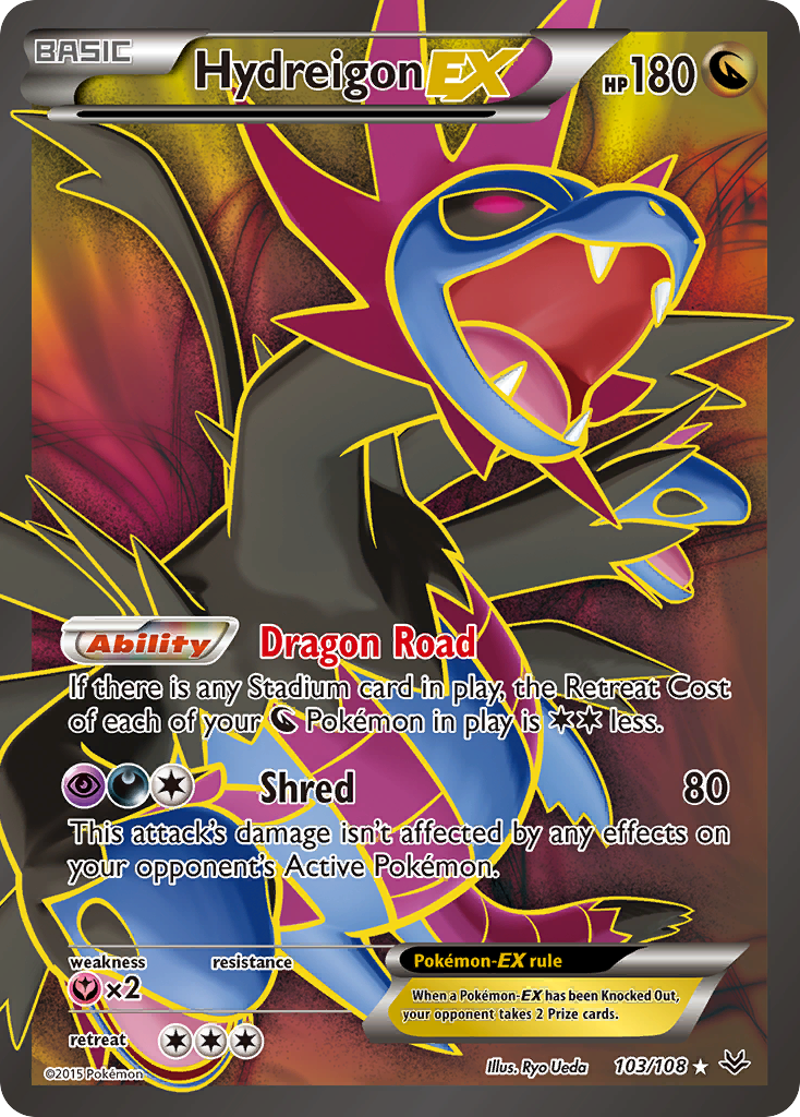 Hydreigon EX (103/108) [XY: Roaring Skies] | Good Games Adelaide SA