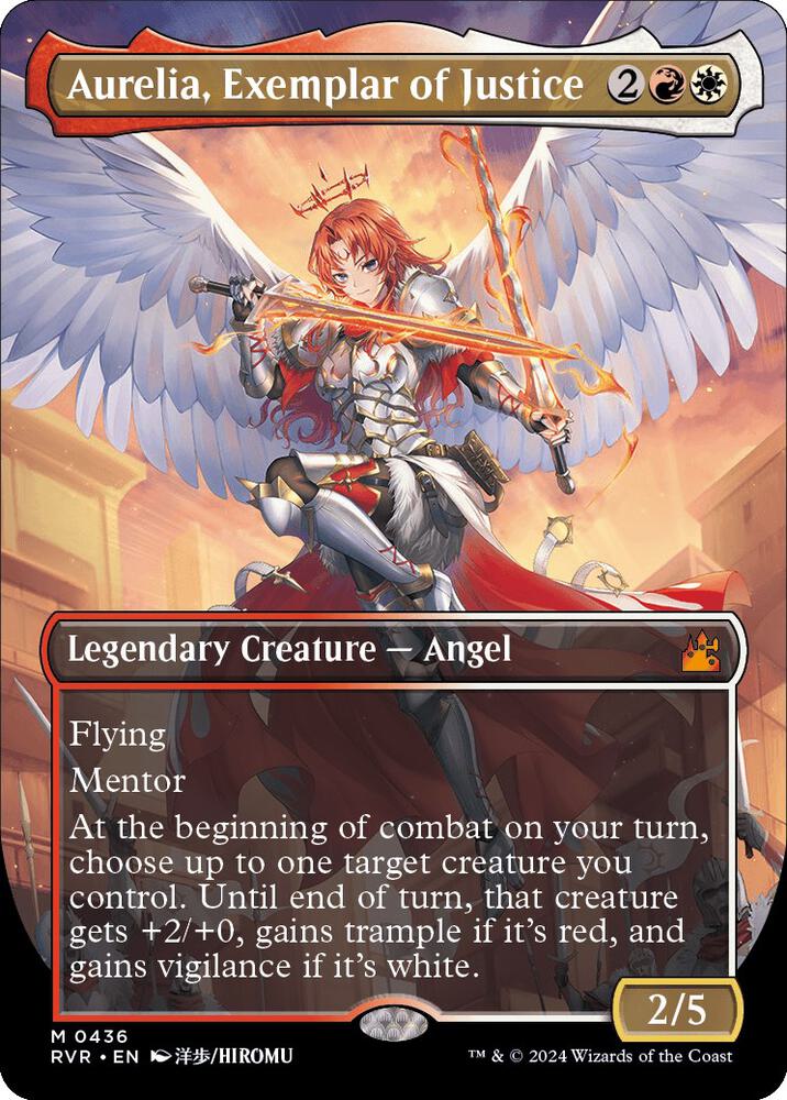 Aurelia, Exemplar of Justice 436 (Ravnica Remastered)  - Foil | Good Games Adelaide SA