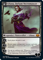 Liliana, Heretical Healer // Liliana, Defiant Necromancer [Commander Collection: Black] | Good Games Adelaide SA