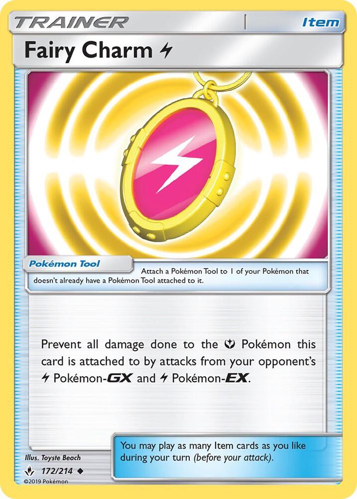 Fairy Charm 172/214 (SM - Unbroken Bonds)  | Good Games Adelaide SA