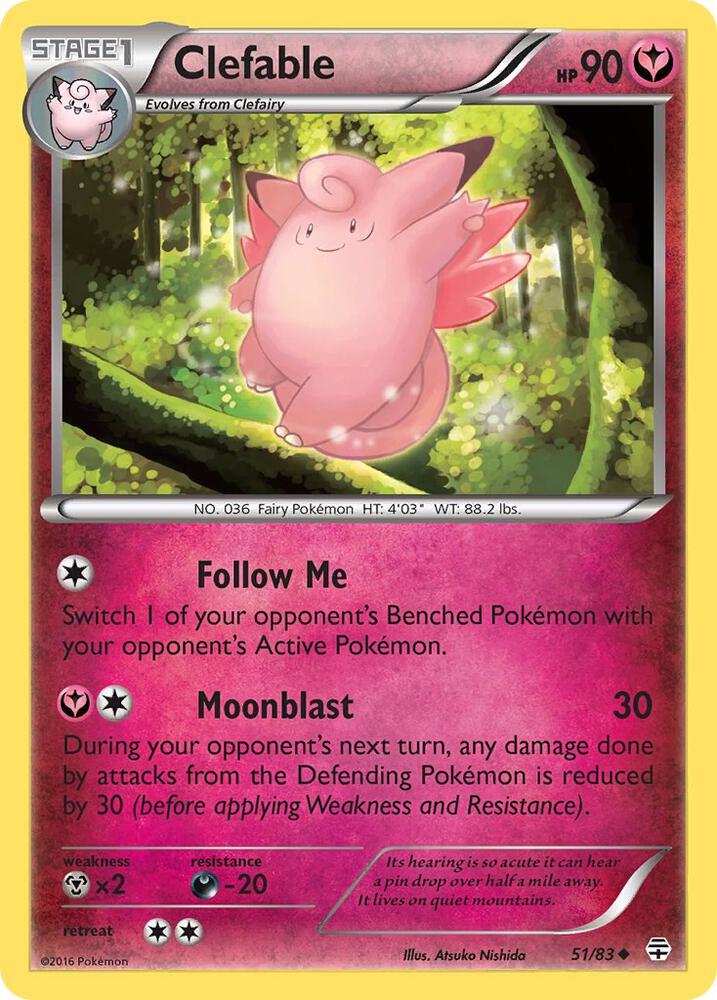 Clefable 51/83 (Generations)  | Good Games Adelaide SA