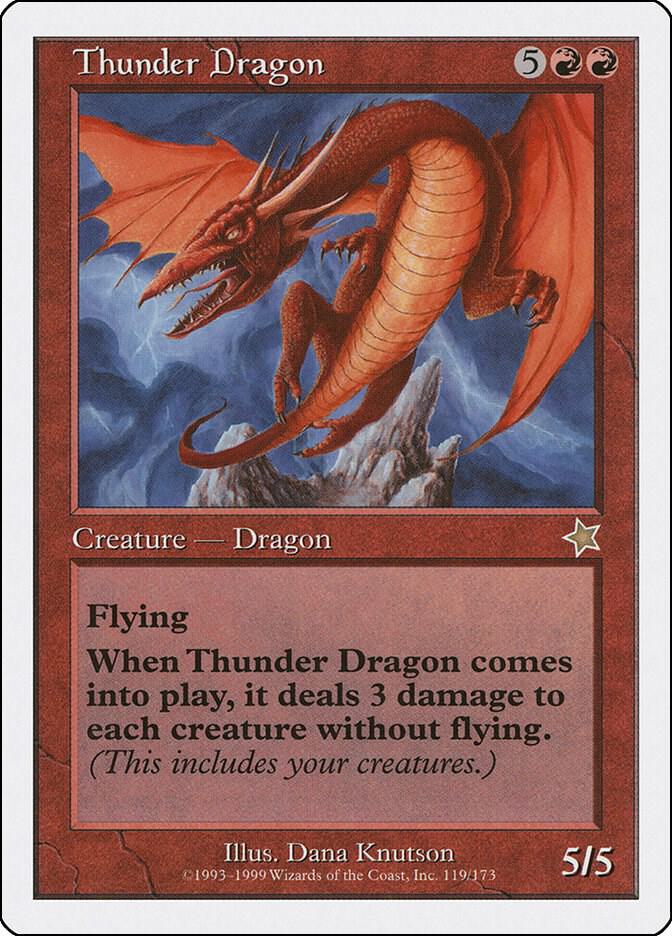 Thunder Dragon 119 (Starter 1999)  | Good Games Adelaide SA