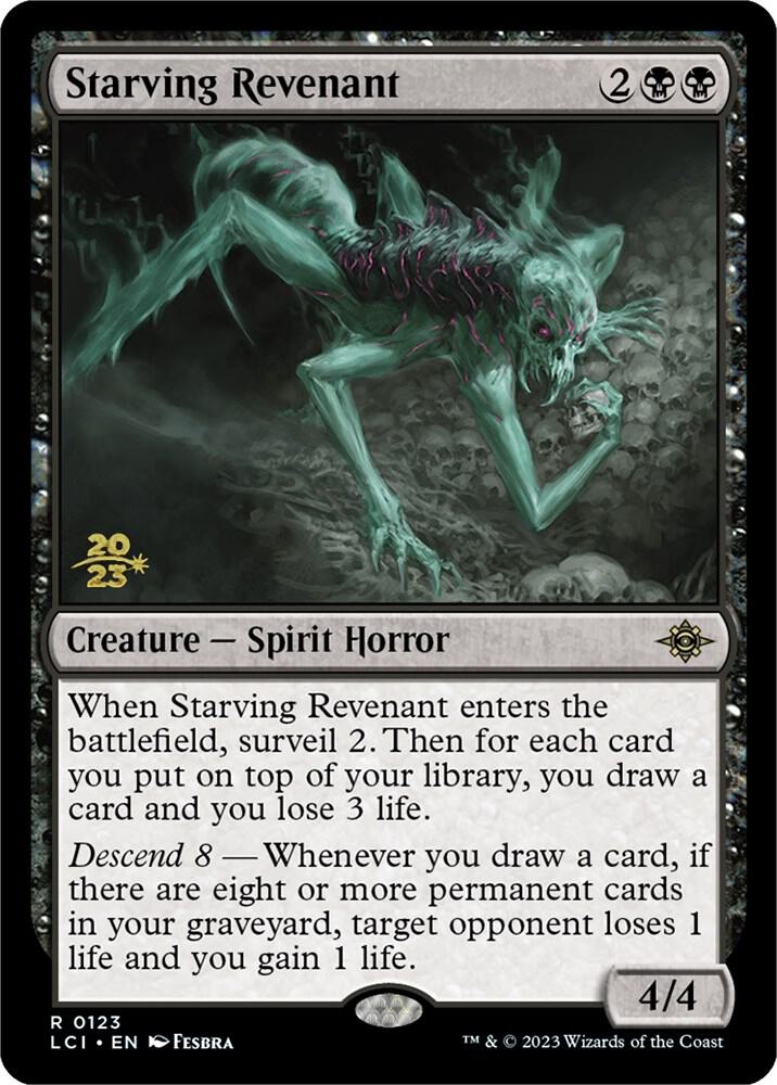 Starving Revenant 123 (Prerelease Cards)  - Foil | Good Games Adelaide SA