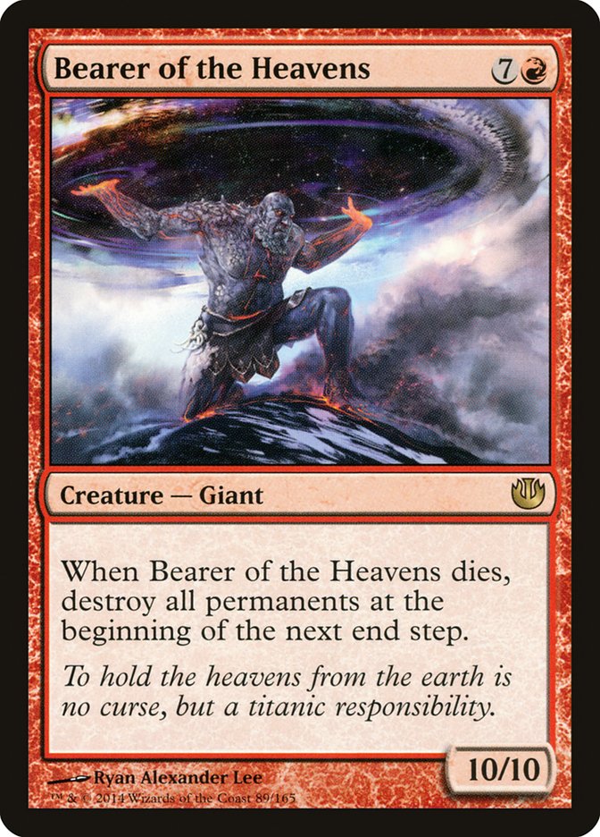 Bearer of the Heavens 89 (Journey Into Nyx)  - Foil | Good Games Adelaide SA