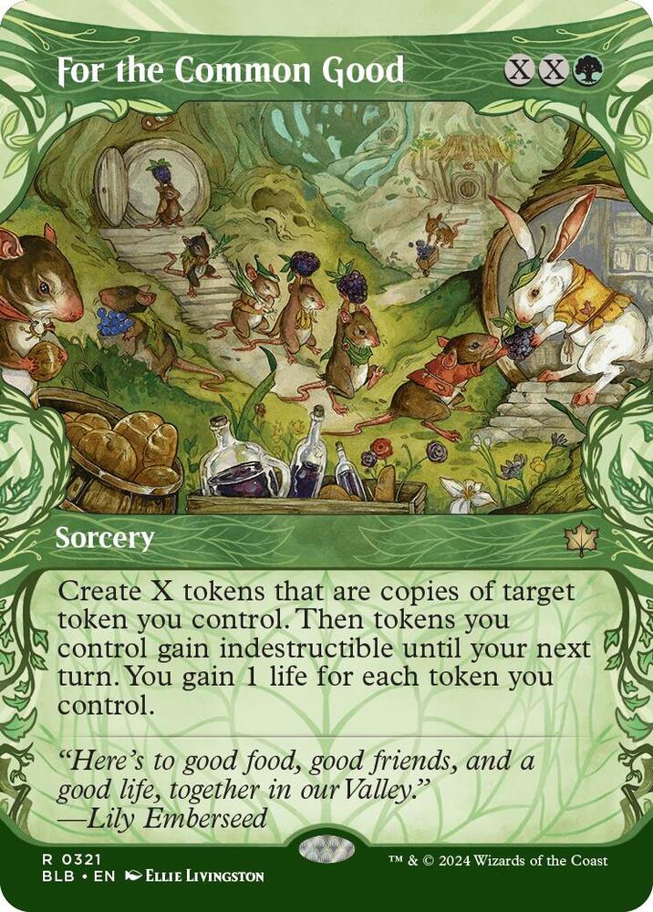 For the Common Good 321 (Bloomburrow)  - Foil | Good Games Adelaide SA