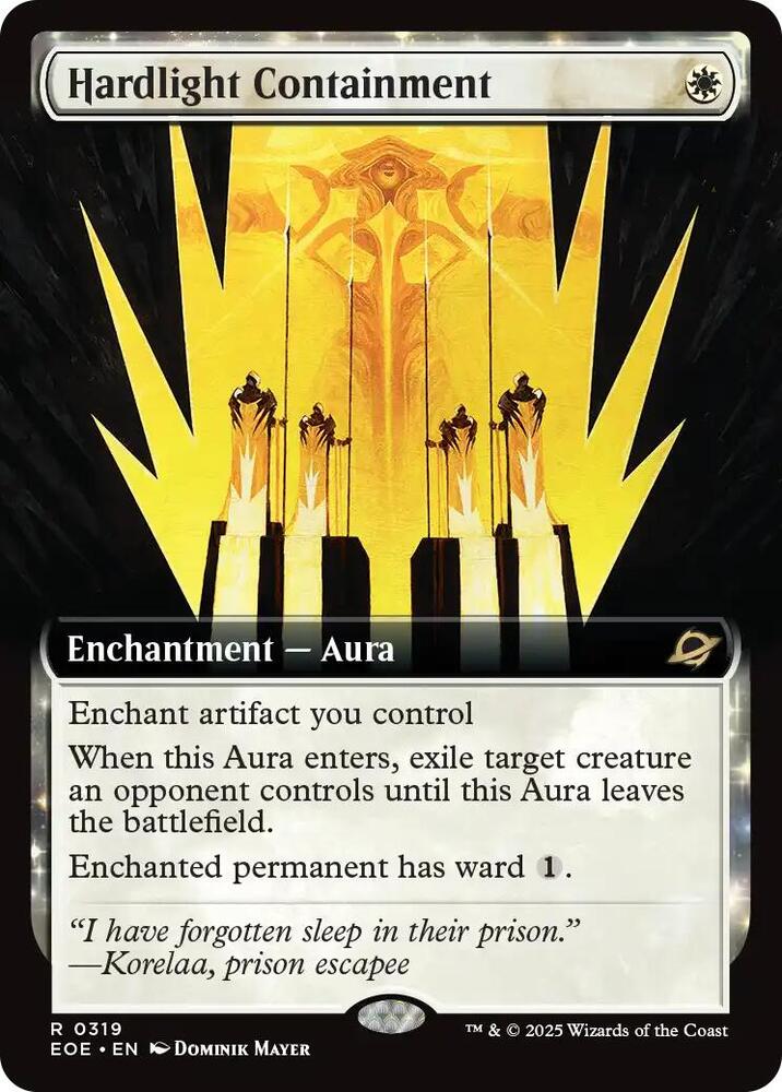 Hardlight Containment Extended Art 319 (Edge of Eternities)  | Good Games Adelaide SA