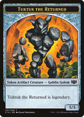 Daretti, Scrap Savant Emblem // Tuktuk the Returned Double-sided Token [Commander 2014 Tokens] | Good Games Adelaide SA