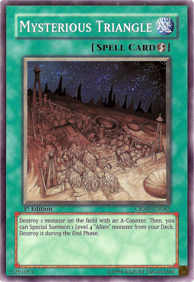 Mysterious Triangle [CRMS-EN062] Common | Good Games Adelaide SA