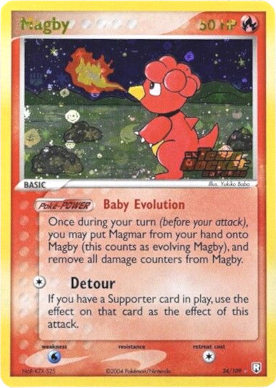Magby (24/109) (Stamped) [EX: Team Rocket Returns] | Good Games Adelaide SA