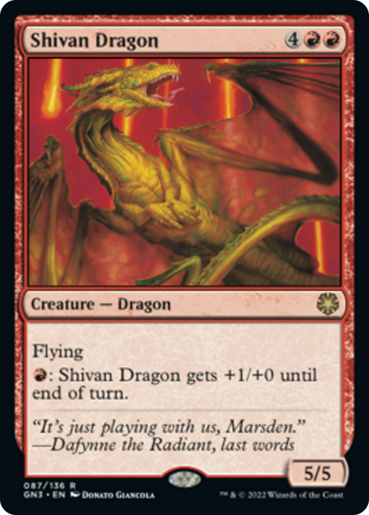 Shivan Dragon [Game Night: Free-for-All] | Good Games Adelaide SA