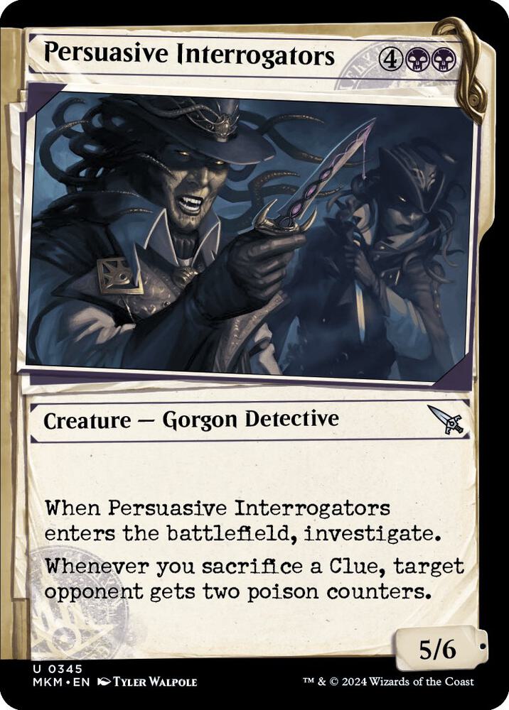 Persuasive Interrogators 345 (Murders at Karlov Manor)  - Foil | Good Games Adelaide SA
