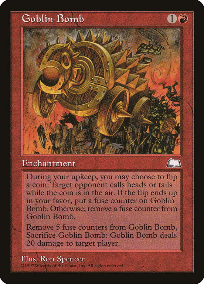 Goblin Bomb  (Weatherlight)  | Good Games Adelaide SA