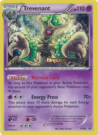 Trevenant (XY94) (Staff) [XY: Black Star Promos] | Good Games Adelaide SA