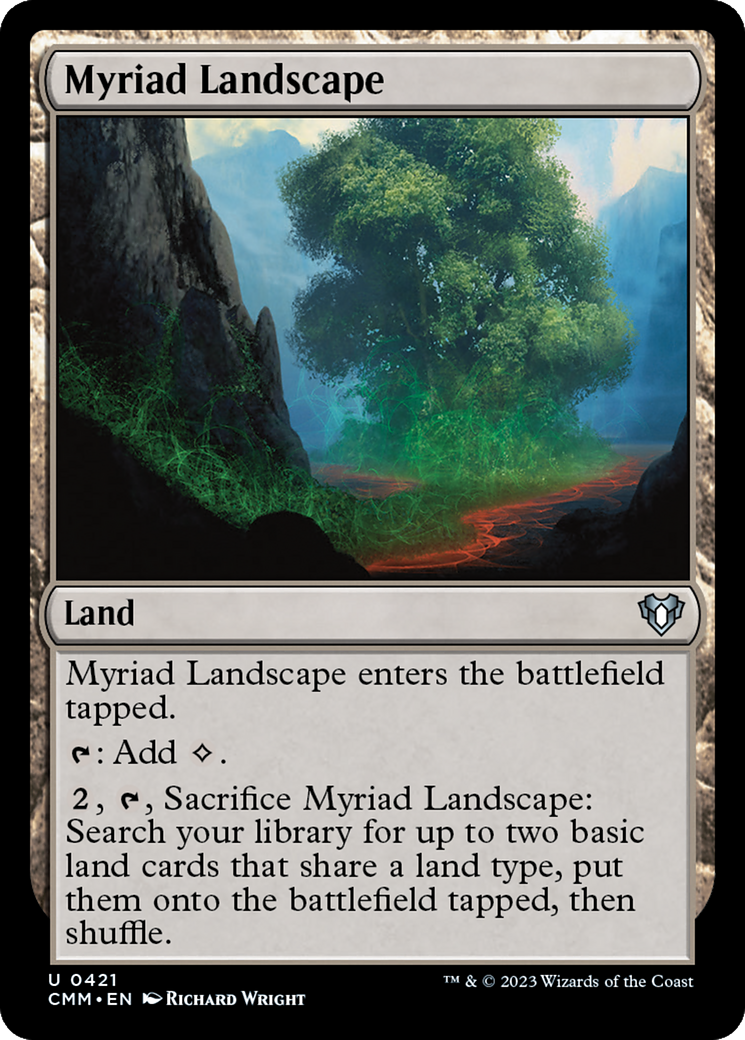 Myriad Landscape [Commander Masters] | Good Games Adelaide SA