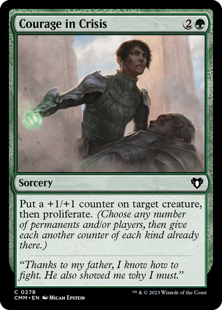 Courage in Crisis [Commander Masters] | Good Games Adelaide SA