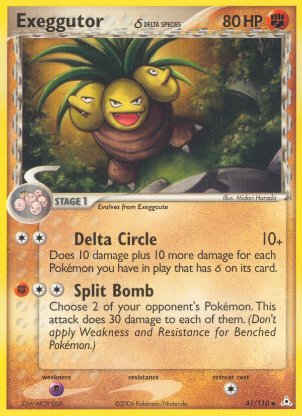 Exeggutor (41/110) (Delta Species) [EX: Holon Phantoms] | Good Games Adelaide SA