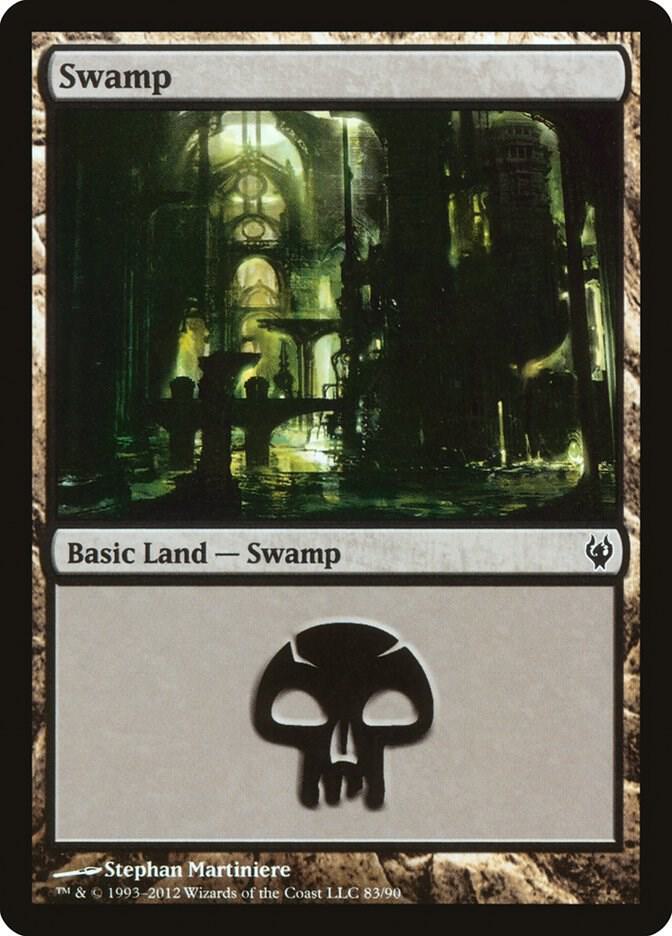 Swamp 83 83 (Duel Decks: Izzet vs. Golgari)  | Good Games Adelaide SA