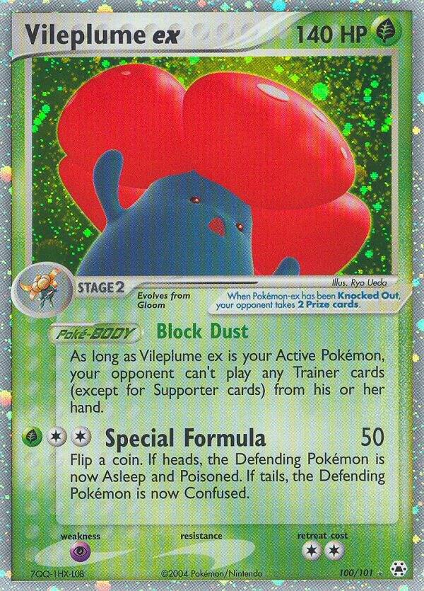 Vileplume ex 100/101 (Hidden Legends)  - Holofoil | Good Games Adelaide SA