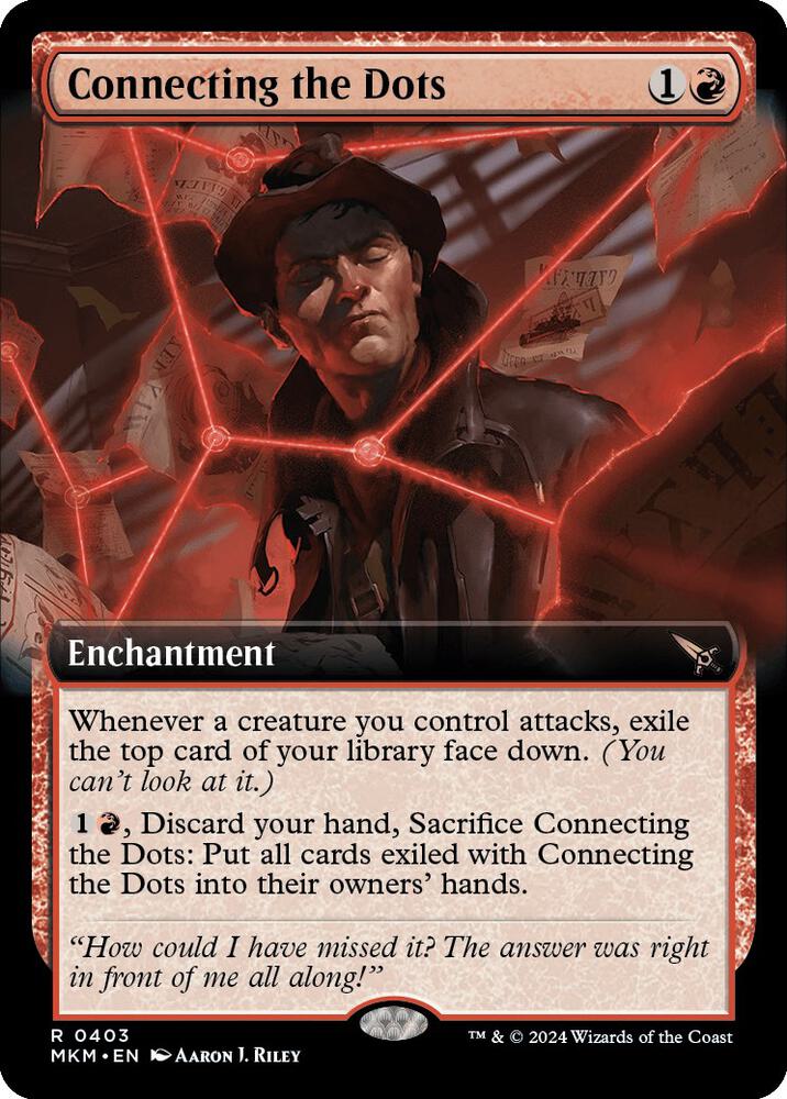 Connecting the Dots 403 (Murders at Karlov Manor)  - Foil | Good Games Adelaide SA