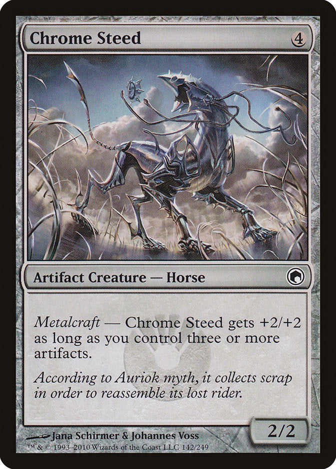 Chrome Steed 142 (Scars of Mirrodin)  | Good Games Adelaide SA