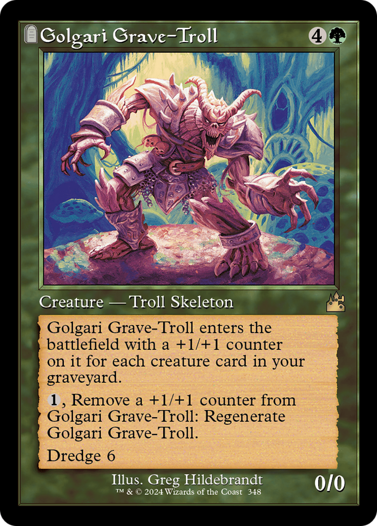 Golgari Grave-Troll (Retro Frame) [Ravnica Remastered] | Good Games Adelaide SA