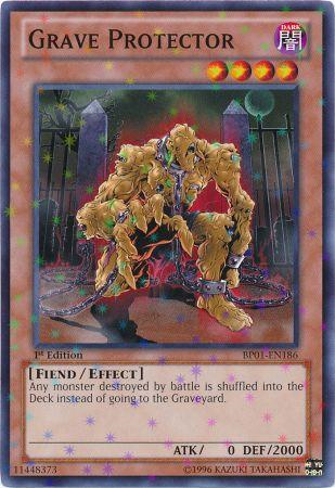 Grave Protector [BP01-EN186] Starfoil Rare | Good Games Adelaide SA