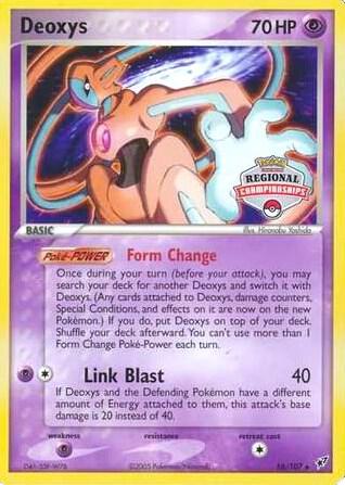 Deoxys 16 107 Regional Championships 016/107 (League & Championship Cards)  | Good Games Adelaide SA