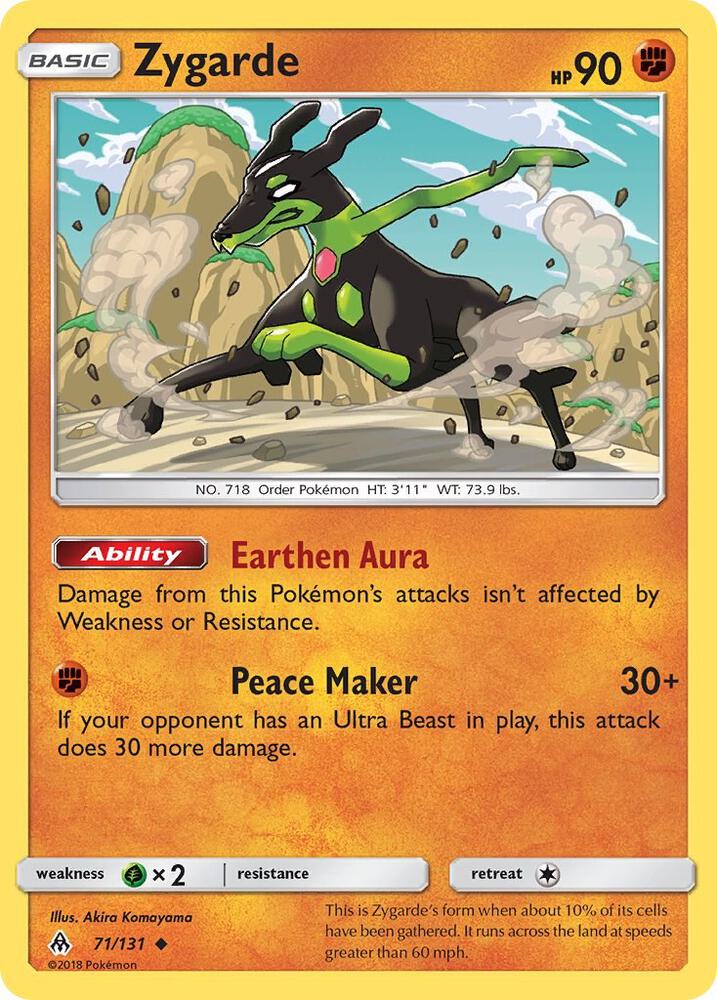 Zygarde 71/131 (SM - Forbidden Light)  | Good Games Adelaide SA