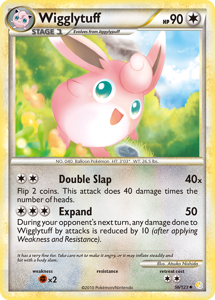 Wigglytuff (56/123) [HeartGold & SoulSilver: Base Set] | Good Games Adelaide SA