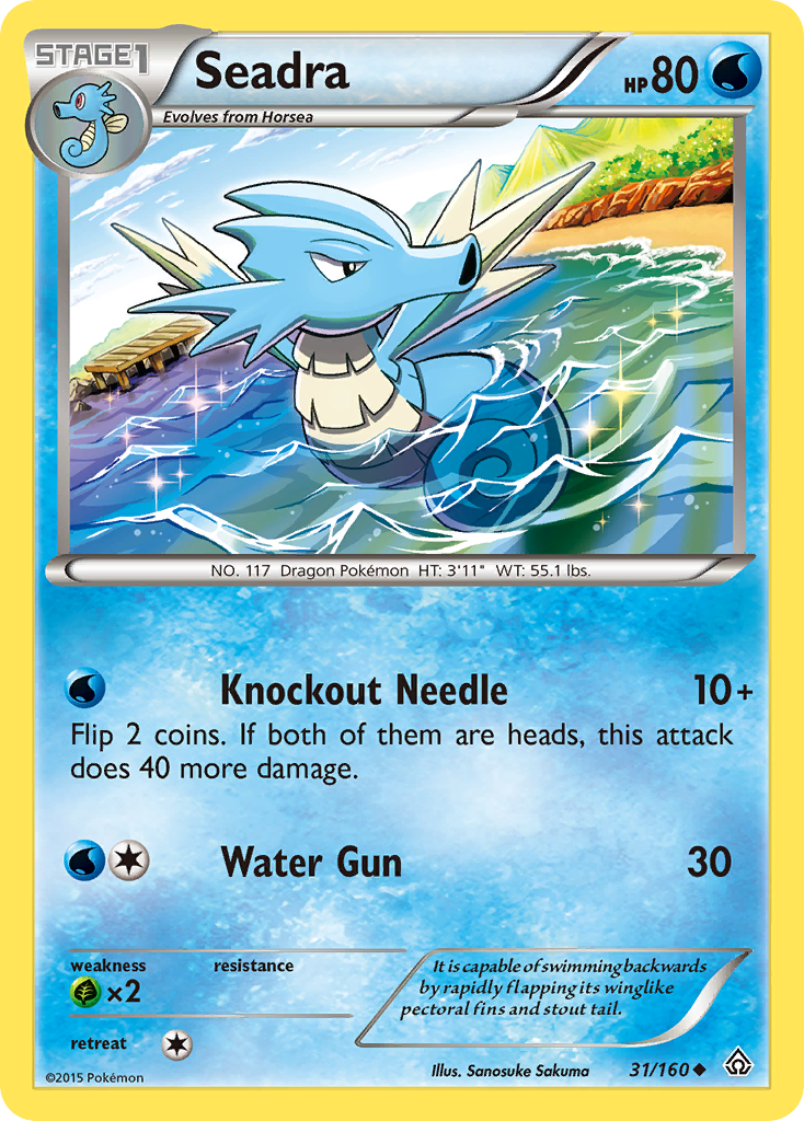 Seadra (31/160) [XY: Primal Clash] | Good Games Adelaide SA