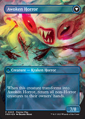 Thing in the Ice // Awoken Horror (Borderless Alternate Art) [Regional Championship Qualifiers 2023] | Good Games Adelaide SA