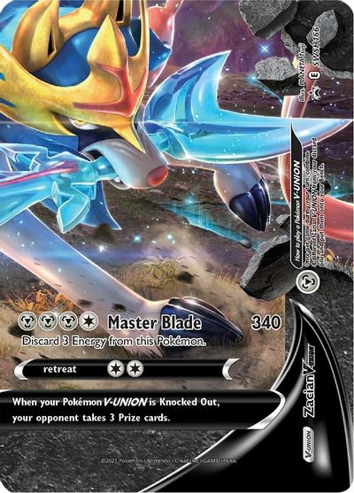 Zacian V-Union (SWSH166) [Sword & Shield: Black Star Promos] | Good Games Adelaide SA
