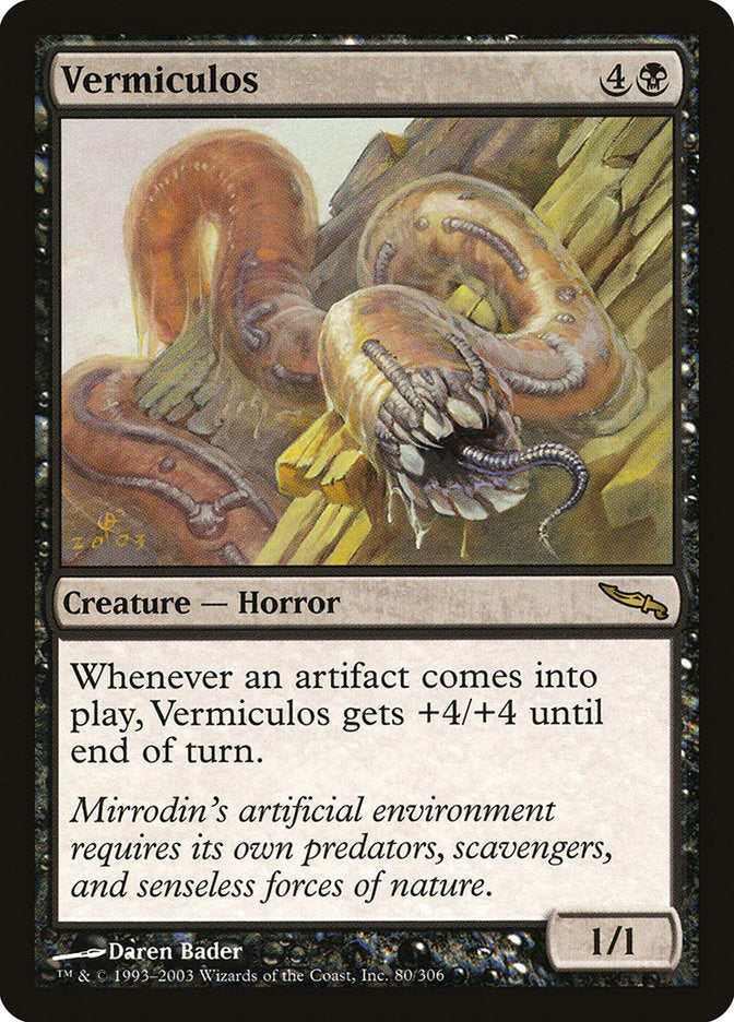 Vermiculos 80 (Mirrodin)  | Good Games Adelaide SA