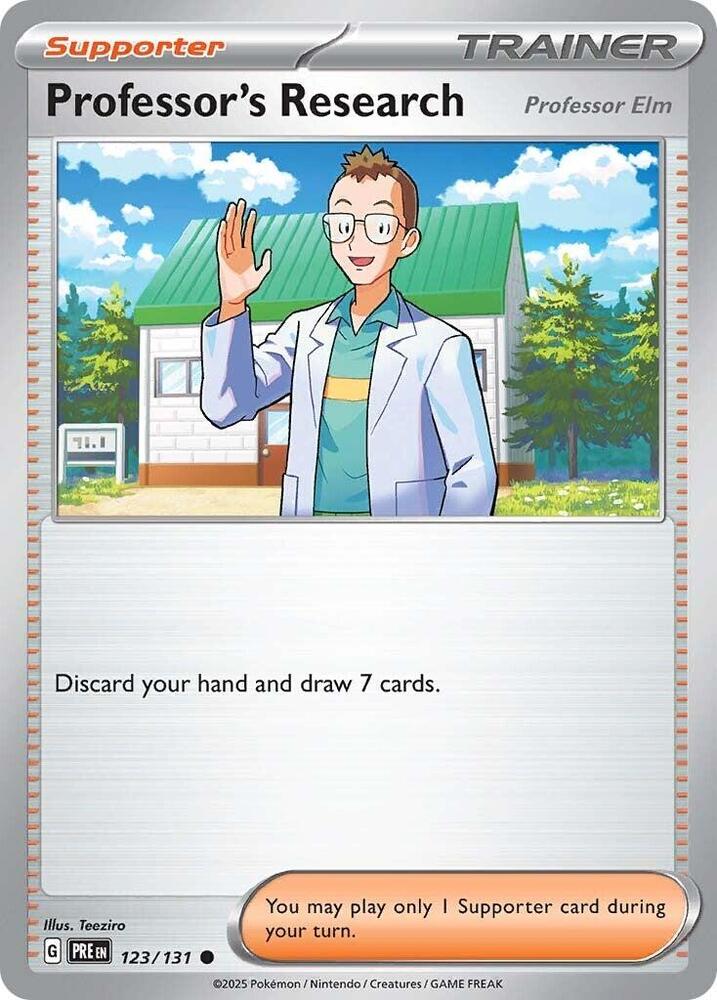 Professors Research Professor Elm 123/131 (SV: Prismatic Evolutions)  | Good Games Adelaide SA