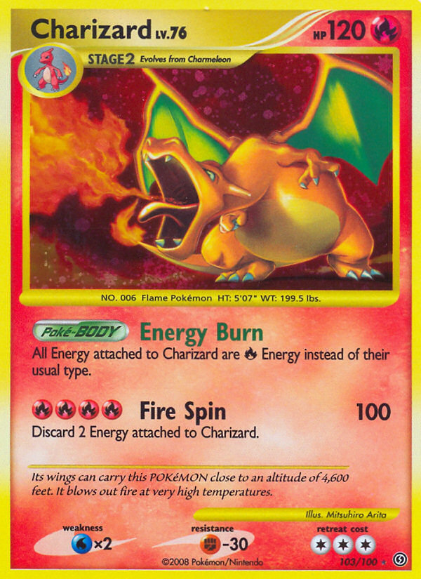 Charizard (103/100) [Diamond & Pearl: Stormfront] | Good Games Adelaide SA
