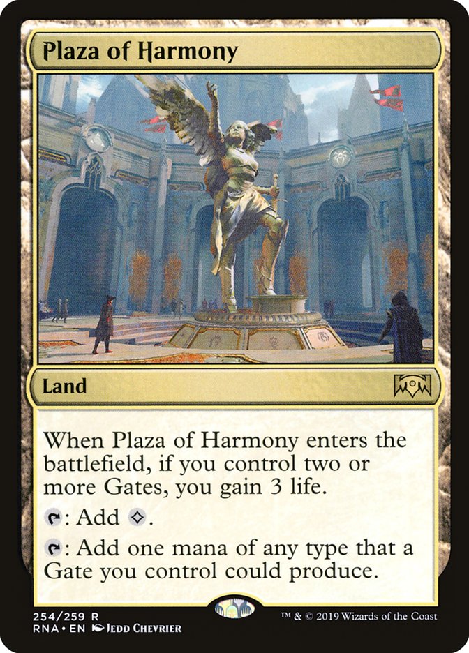 Plaza of Harmony 254 (Ravnica Allegiance)  | Good Games Adelaide SA
