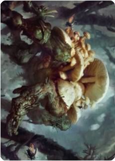 Swarm Shambler Art Card 73 (Art Series: Zendikar Rising)  | Good Games Adelaide SA