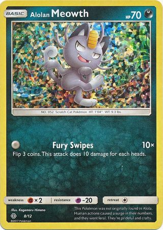 Alolan Meowth (8/12) [McDonald's Promos: 2017 Collection] | Good Games Adelaide SA