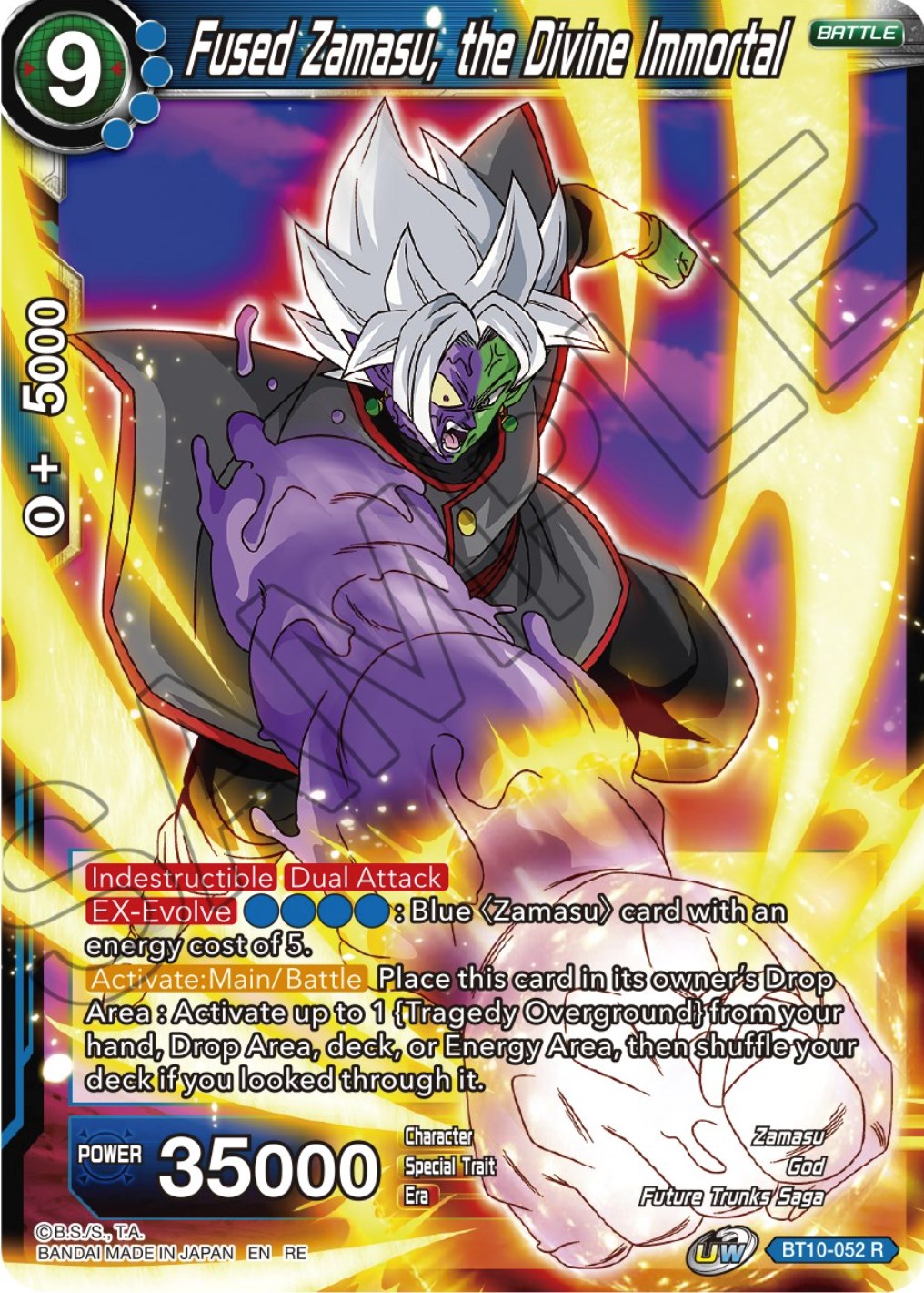Fused Zamasu, the Divine Immortal (Reprint) (BT10-052) [Ultimate Deck 2023] | Good Games Adelaide SA