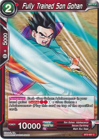 Fully Trained Son Gohan [BT2-007] | Good Games Adelaide SA
