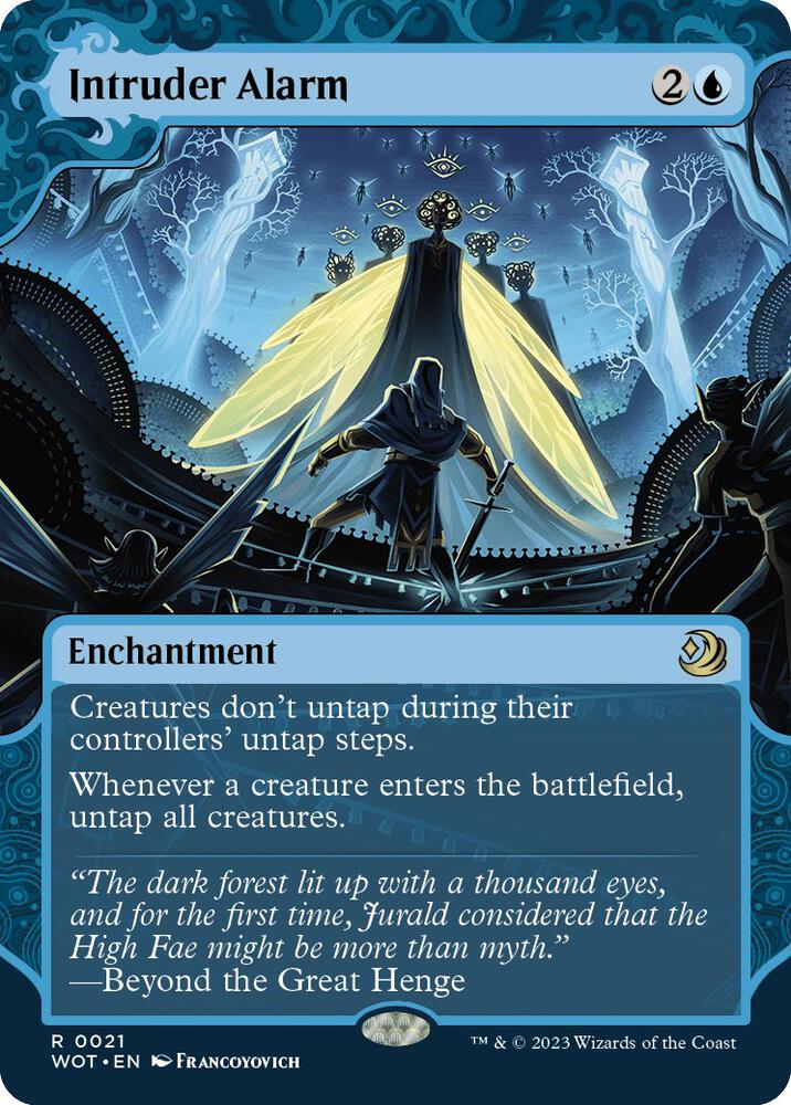 Intruder Alarm 21 (Wilds of Eldraine: Enchanting Tales)  - Foil | Good Games Adelaide SA