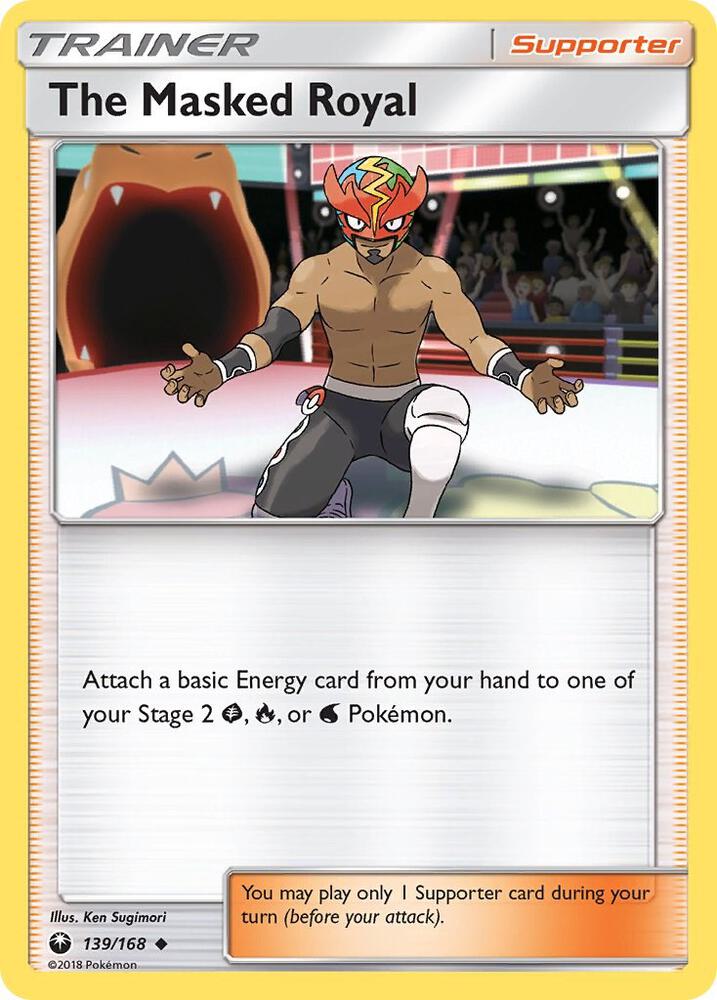 The Masked Royal 139/168 (SM - Celestial Storm)  | Good Games Adelaide SA