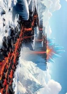 Surtland Frostpyre Art Card 75 (Art Series: Kaldheim)  | Good Games Adelaide SA