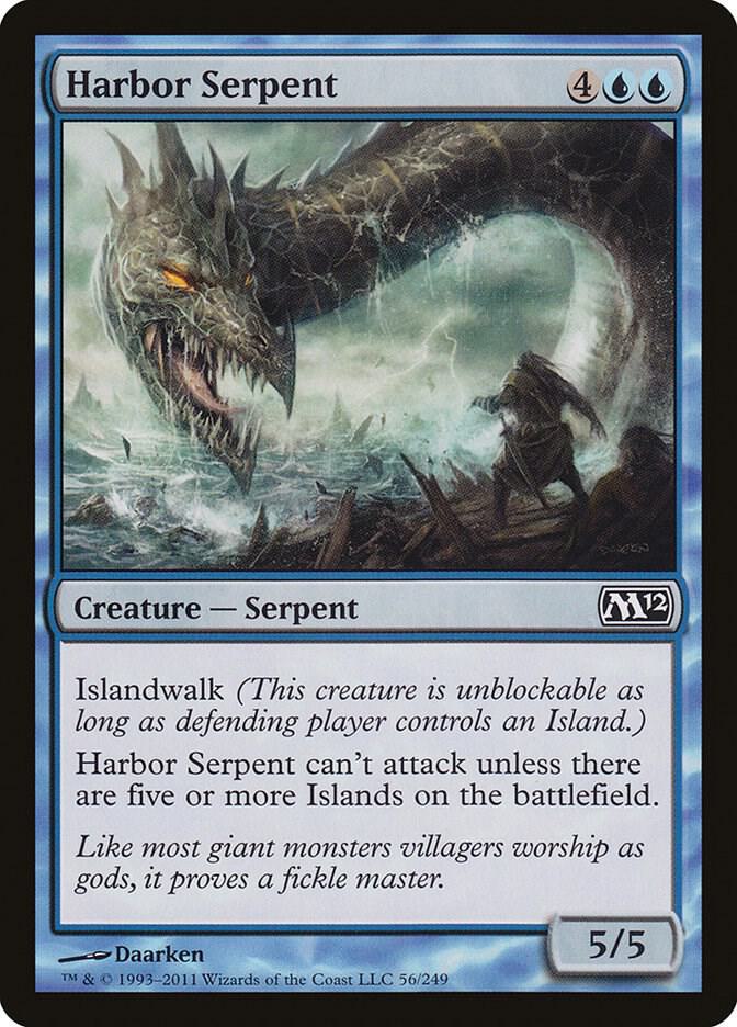 Harbor Serpent 56 (Magic 2012 (M12))  - Foil | Good Games Adelaide SA