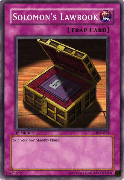 Solomon's Lawbook [PSV-013] Common | Good Games Adelaide SA