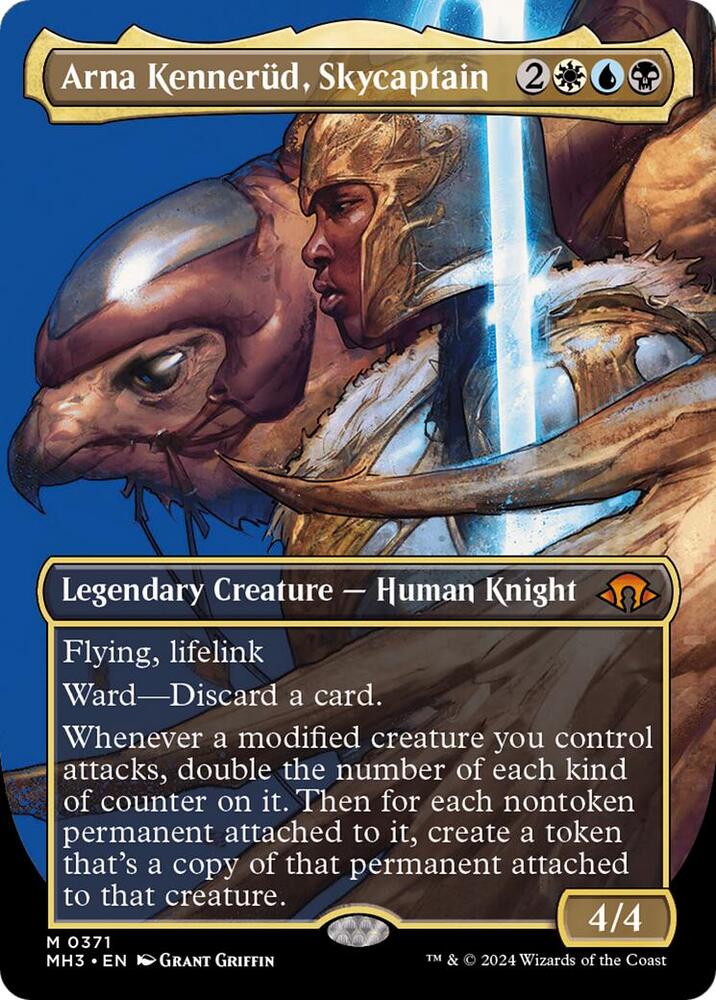 Arna Kennerüd, Skycaptain 371/319 (Modern Horizons 3)  - Borderless Foil | Good Games Adelaide SA